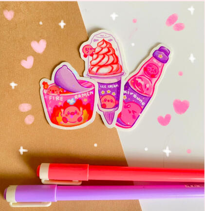 kirb snack designs